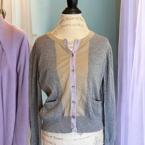 Simply Vera by Vera Wang Super soft and light cardigan button up Women’s size L - Picture 1 of 17